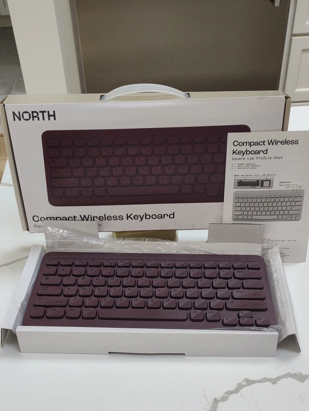 $5 Compact Square Key Wireless Keyboard By North From Target